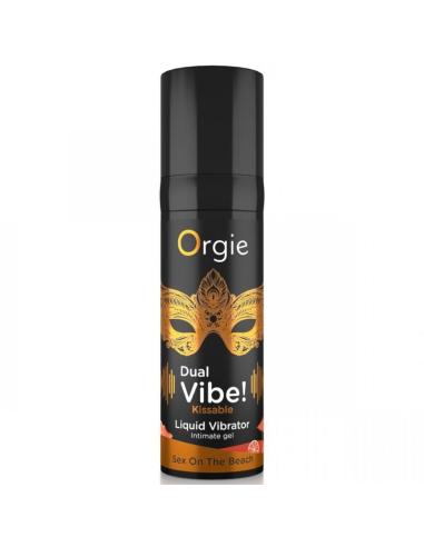 Orgie - dual vibe! sex on the beach gel íntimo besable efecto vibrante 15 ml