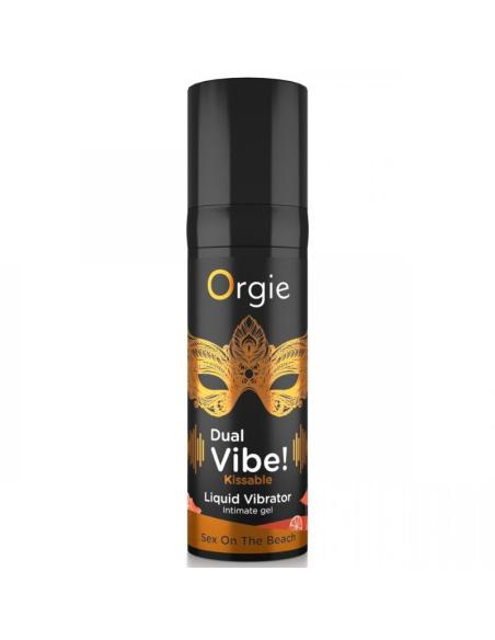 Orgie - dual vibe! sex on the beach gel íntimo besable efecto vibrante 15 ml