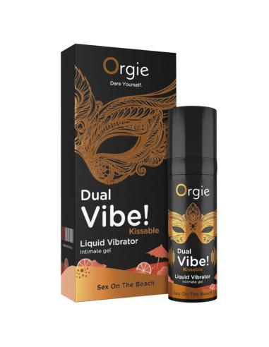 Orgie - dual vibe! sex on the beach gel íntimo besable efecto vibrante 15 ml