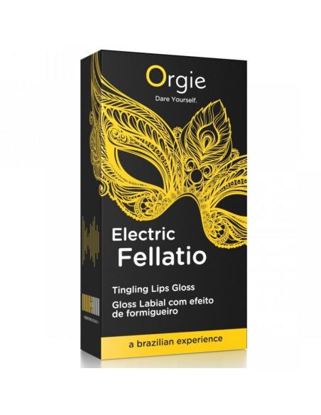 Orgie - electric fellatio gloss labial besable efecto vibrante 10 ml
