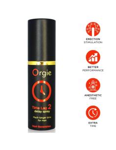 Orgie - time lag 2 spray retardante sin anestésicos 10 ml