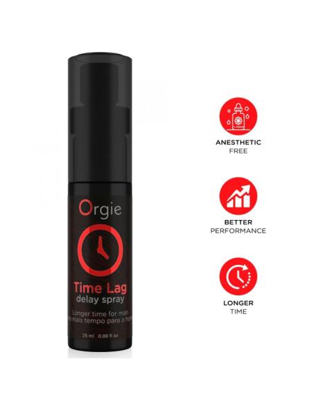 Orgie - time lag spray retardante sin anestésicos 25 ml