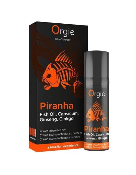 Orgie - piranha crema potenciadora para hombre 15 ml