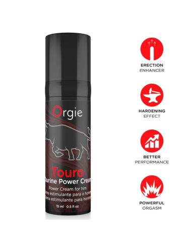 Orgie - touro crema potenciadora para hombre 15 ml