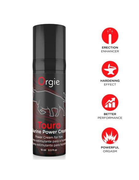 Orgie - touro crema potenciadora para hombre 15 ml