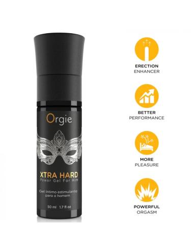 Orgie - xtra hard gel potenciador para hombre 50 ml