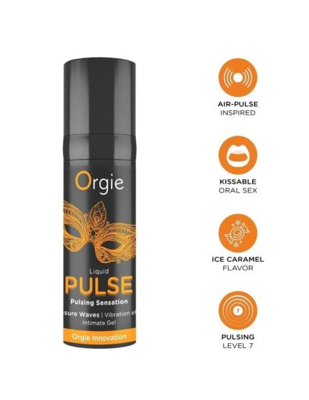 Orgie - pulse gel íntimo besable efecto pulsante 15 ml