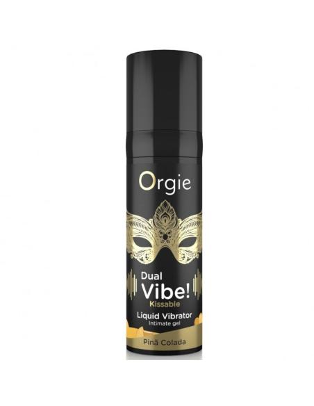 Orgie - dual vibe! piña colada gel íntimo besable efecto vibrante 15 ml