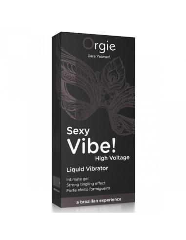 Orgie - sexy vibe! high voltage gel íntimo efecto vibrante extra fuerte 15 ml