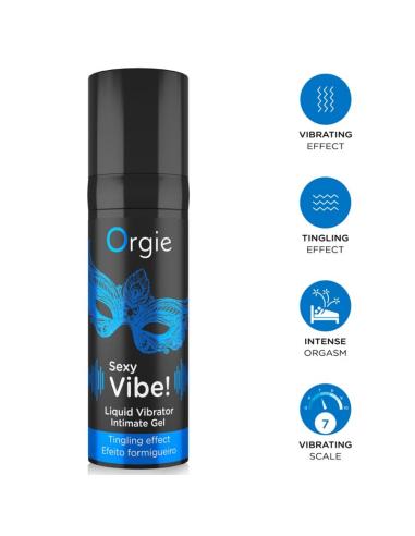 Orgie - sexy vibe! gel íntimo efecto vibrante 15 ml