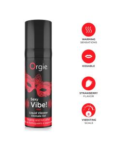 Orgie - sexy vibe! hot gel íntimo efecto vibrante y calor 15 ml