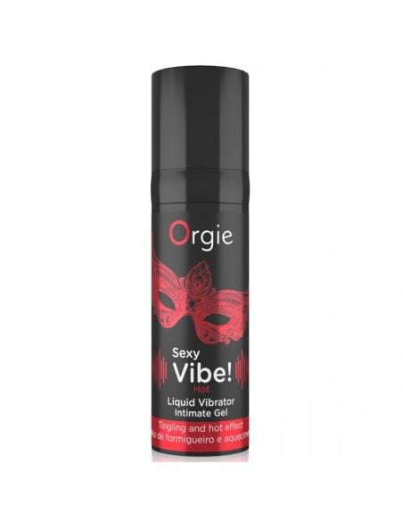 Orgie - sexy vibe! hot gel íntimo efecto vibrante y calor 15 ml