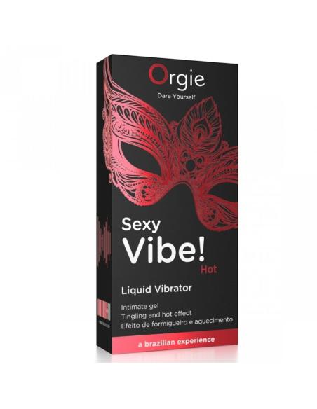 Orgie - sexy vibe! hot gel íntimo efecto vibrante y calor 15 ml