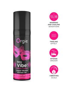 Orgie - sexy vibe! intense orgasm gel íntimo multisensación 15 ml