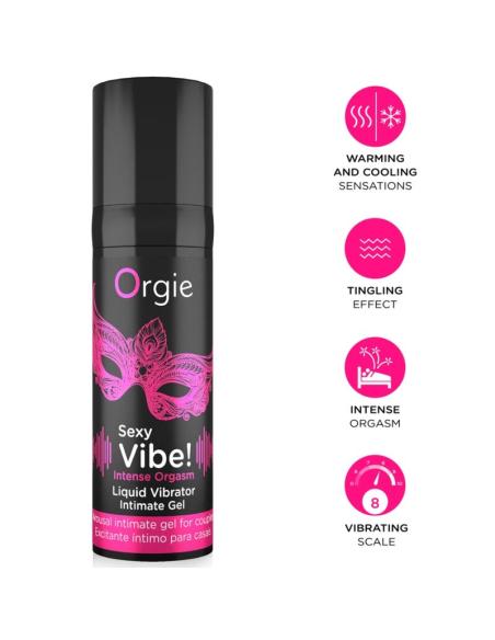 Orgie - sexy vibe! intense orgasm gel íntimo multisensación 15 ml