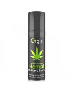 Orgie - hemp! intense orgasm gel íntimo multisensación con aceite de cáñamo 15 ml 2