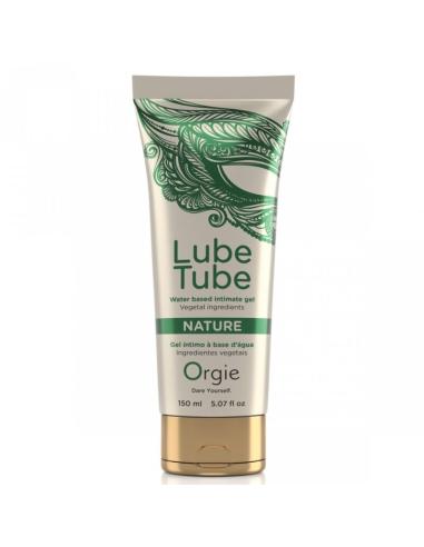 Orgie - lube tube nature gel íntimo base agua con ingredientes vegetales 150 ml
