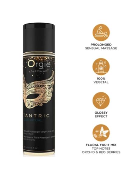 Orgie - tantric love ritual aceite vegetal de masaje 200 ml