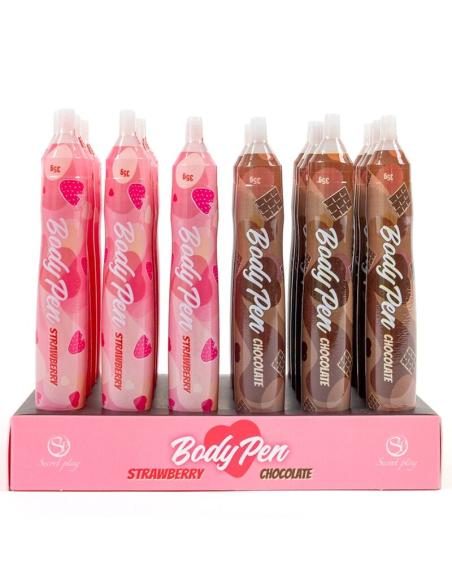 Secret play - expositor body pen 24 unidades