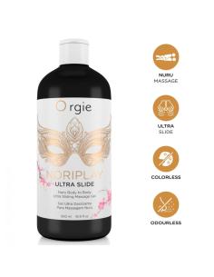 Orgie - noriplay ultra slide gel nuru para masaje cuerpo a cuerpo 500 ml