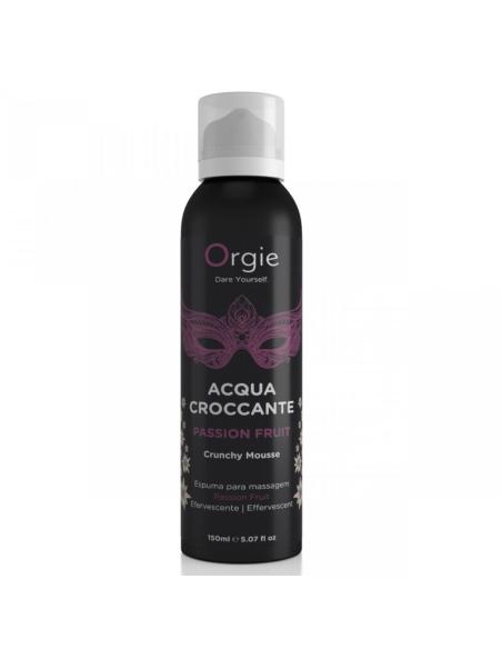 Orgie - acqua croccante espuma crujiente maracuyá para masaje 150 ml