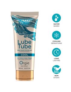 Orgie - lube tube cool gel íntimo base agua efecto frío 150 ml