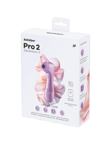 Satisfyer - pro 2 generation 4 estimulador de clítoris amatista