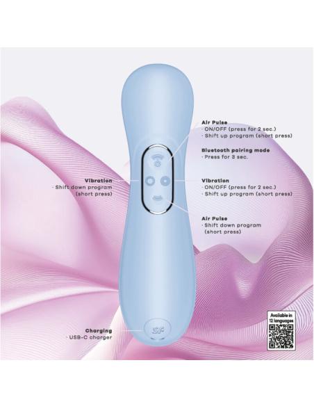 Satisfyer - pro 2 generation 4 estimulador de clítoris azul sereno