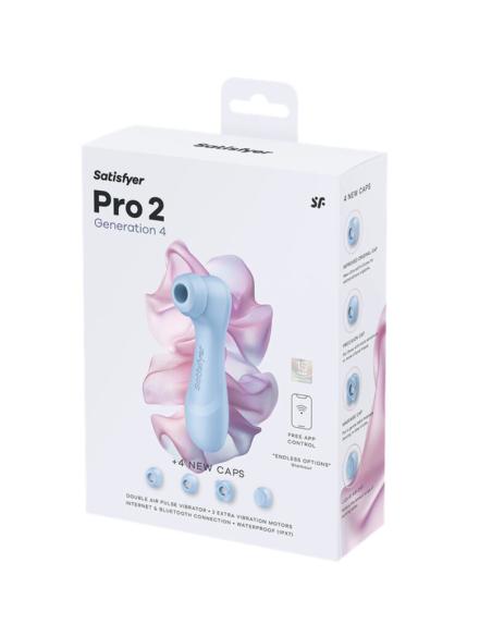Satisfyer - pro 2 generation 4 estimulador de clítoris azul sereno