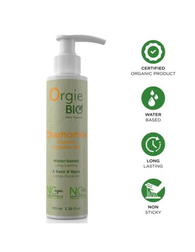 Orgie - bio chamomile gel íntimo orgánico base agua 100 ml