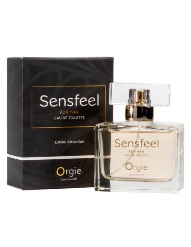 Orgie - sensfeel eau de toilette con feromonas booster para hombre 50 ml