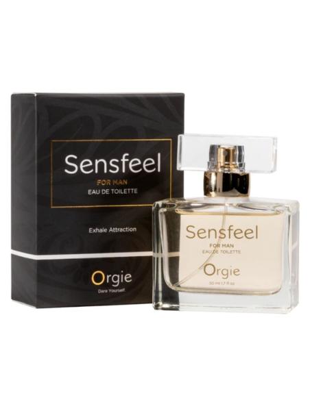 Orgie - sensfeel eau de toilette con feromonas booster para hombre 50 ml