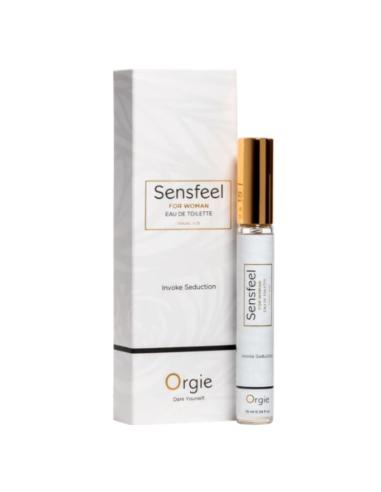 Orgie - sensfeel eau de toilette con potenciador de feromonas tamaño viaje para mujer 10 ml