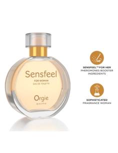 Orgie - sensfeel eau de toilette con feromonas booster para mujer 50 ml