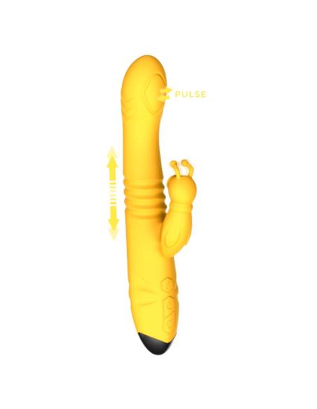Honeybee Vibrador con Thrusting y Pulsación