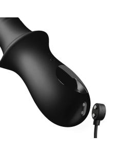 Anal fantasy elite - pleasure wave masajeador anal wavemotion recargable negro 2