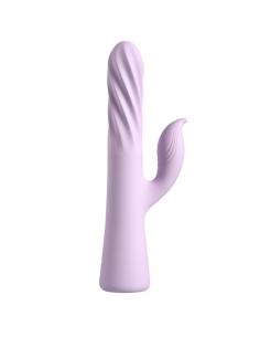 Fantasy for her - fantasy twist vibrador twistmotion con rotación y empuje morado