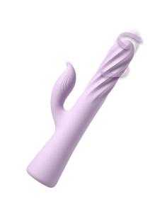 Fantasy for her - fantasy twist vibrador twistmotion con rotación y empuje morado 2