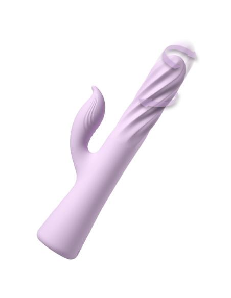 Fantasy for her - fantasy twist vibrador twistmotion con rotación y empuje morado