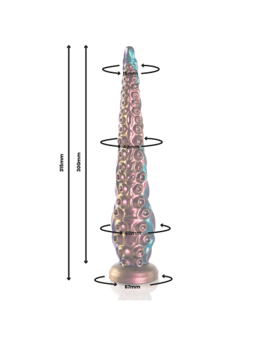 Epic - charybdis dildo tentáculo tamaño grande