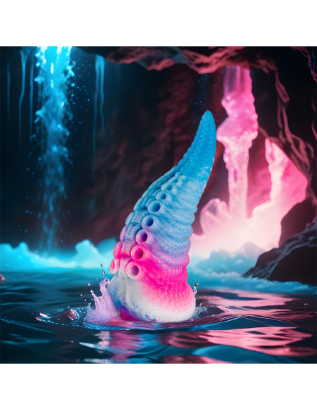 Epic - phorcys dildo tentáculo azul tamaño pequeño