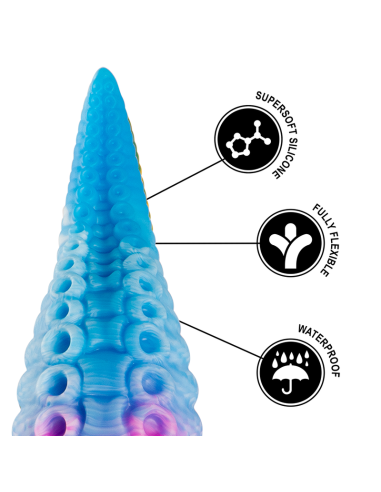 Epic - phorcys dildo tentáculo azul tamaño pequeño