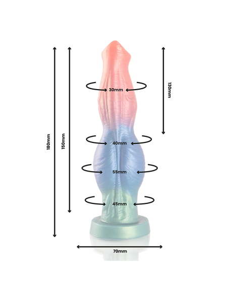 Epic - arion dildo sinfonía del placer recargable control remoto