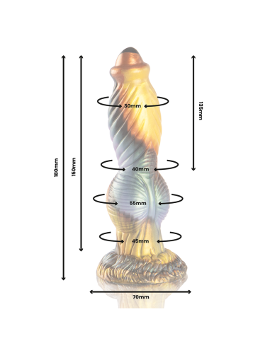 Epic - phoenix dildo el resurgir del placer recargable control remoto