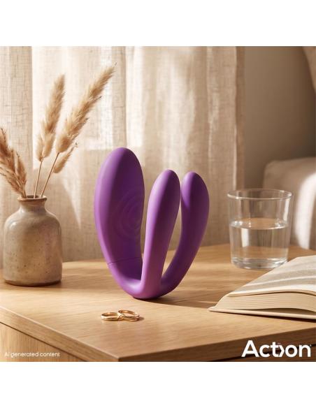 Twinx Vibrador para Parejas con Tapping