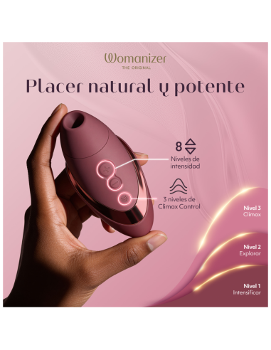 Womanizer - next liberty estimulador de clítoris 3d pleasure air burdeos