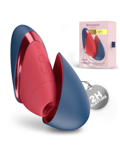 Womanizer - next liberty estimulador de clítoris 3d pleasure air azul/rojo 2
