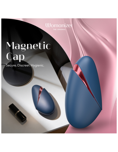Womanizer - next liberty estimulador de clítoris 3d pleasure air azul/rojo
