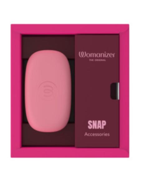 Womanizer - snap estimulador de clítoris por succión 6 niveles burdeos