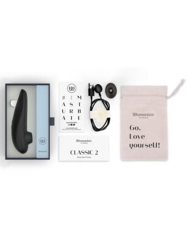 Womanizer - classic 2 estimulador de clítoris por succión 10 niveles negro